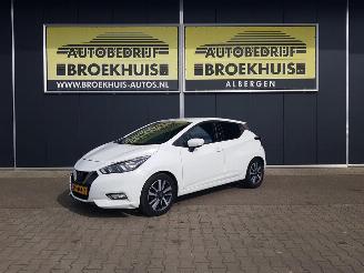 Voiture accidenté Nissan Micra 0.9 IG-T N-Connecta 2018/6