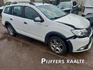 Vrakbiler auto Dacia Logan Logan MCV II/III/Sandero Wagon, Combi, 2013 1.5 dCi 75 2019/2
