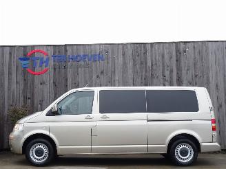 škoda osobní automobily Volkswagen Transporter T5 2.5 TDi Lang Dubbele Cabine Klima Navi Schuifdak 128KW Euro 4 2008/6