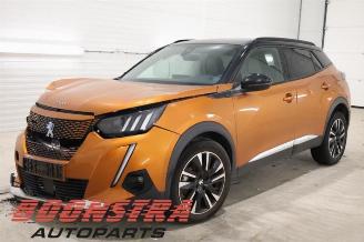 skadebil auto Peugeot 2008 2008 (UD/UK/UR/US/UX), MPV, 2019 e-2008 50 kWh 2020/12