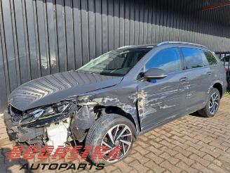 Vrakbiler auto Volkswagen Golf Golf VII Variant (AUVV), Combi, 2013 / 2021 1.5 TSI Evo BMT 16V 2018/9