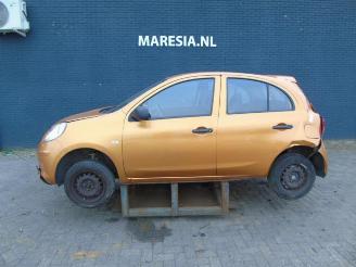 Vrakbiler auto Nissan Micra Micra (K13), Hatchback, 2010 / 2016 1.2 12V 2012/6