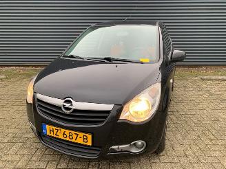 skadebil auto Opel Agila 1.0 12V MPV  Benzine 996cc 48kW (65pk) FWD 2008-04/2011-06  K10B; EURO4 2008/10