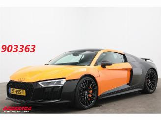 damaged passenger cars Audi R8 5.2 FSI quattro Plus Carbon Keramik Laser B&O Camera Capristo 2017/3