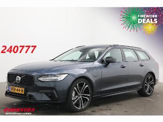 uszkodzony samochody osobowe Volvo V-90 T8 Plug-in hybrid AWD Ultra Dark Pano LED ACC B&W 360° Memory AHK 2025/7