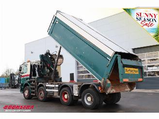 GINAF  4241 S 8X4 Kipper HMF 1643 Z2 Kran Euro 5 picture 4
