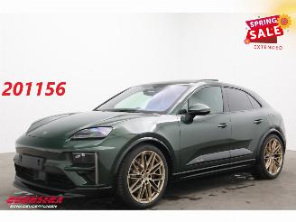 skadebil auto Porsche Macan Turbo 100 kWh Pano ACC InnoDrive PDLS+ PASM Sport Chrono 360° Burmester 2024/8