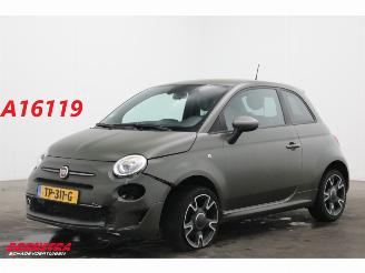 Vaurioauto  passenger cars Fiat 500 0.9 TwinAir Turbo Sport Aut. Leder Navi Clima Cruise PDC 2018/9