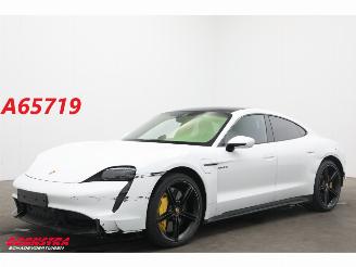 Voiture accidenté Porsche Taycan Turbo S 93 kWh PCCB PDLS+ PASM Pano Burmester ACC 360° 2020/2