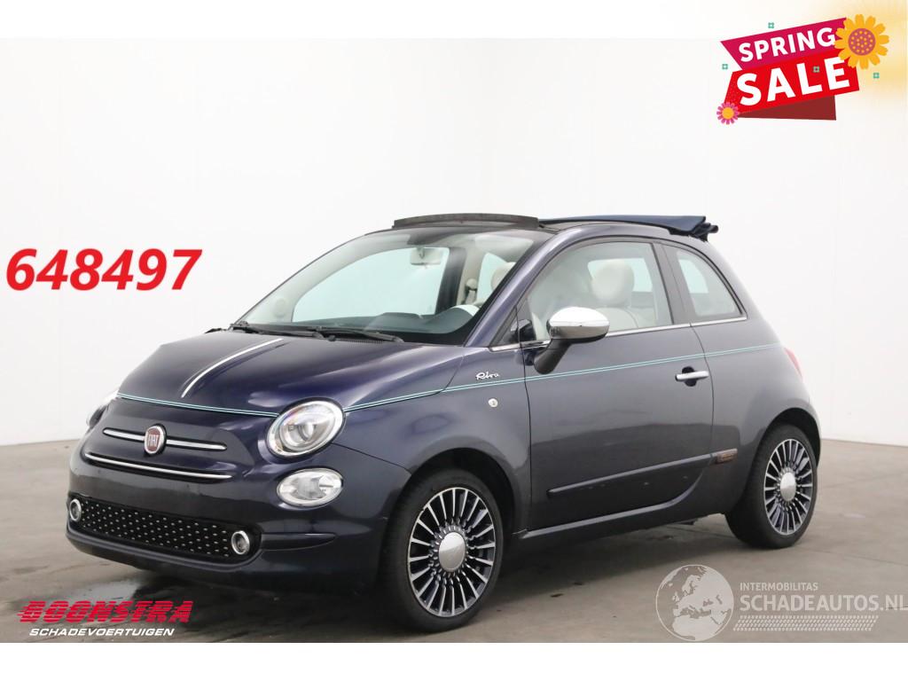 Fiat 500C 1.2 Riva Leder Navi Airco PDC