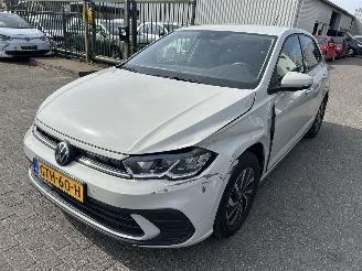 krockskadad bil auto Volkswagen Polo 1.0 TSI  Life Edition 2024/12