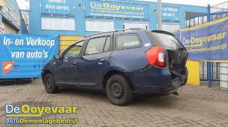 Vrakbiler auto Dacia Logan Logan MCV II/Sandero Wagon (7S), Combi, 2013 0.9 TCE 12V LPG 2018/6