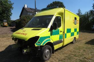 skadebil bedrijf Mercedes Sprinter 318 CDI V6 EX AMBULANCE KOFFER OPBOUW 2009/5