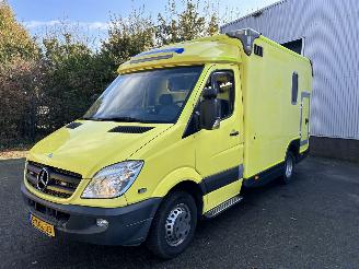 krockskadad bil auto Mercedes Sprinter 519 CDI V6 EX AMBULANCE KOFFER OPBOUW AIRCO 2013/6