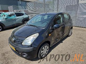 krockskadad bil bedrijf Nissan Pixo Pixo (D31S), Hatchback, 2009 1.0 12V 2010/10