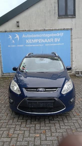 Coche siniestrado Ford Grand C-Max Grand C-Max (DXA) MPV 1.0 Ti-VCT EcoBoost 12V 125 (M1DA(Euro 5)) [92kW=
]  (10-2012/06-2019) 2014