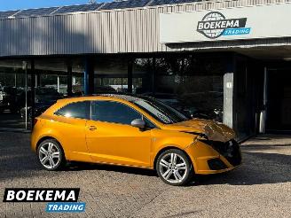krockskadad bil auto Seat Ibiza 1.4 TSI FR 150PK Automaat Clima Cruise Camera 2010/10