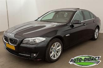 krockskadad bil auto BMW 5-serie 523i Automaat Clima Navi Leder Elek dak High Executive 2011/6