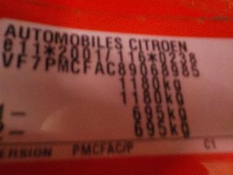 Citroën C1 C1 Hatchback 1.0 12V (384F(CFA)) [50kW]  (06-2005/09-2014) picture 6