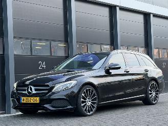 Vrakbiler auto Mercedes C-klasse 220 CDI Leer Clima Navi EURO-6 2014/12