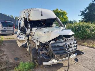 skadebil auto Mercedes Sprinter Sprinter 3,5t (907.6/910.6), Van, 2018 314 CDI 2.1 D RWD 2019/5