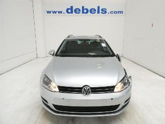 Voiture accidenté Volkswagen Golf 1.6D VARIANT TRENDLI 2016/11